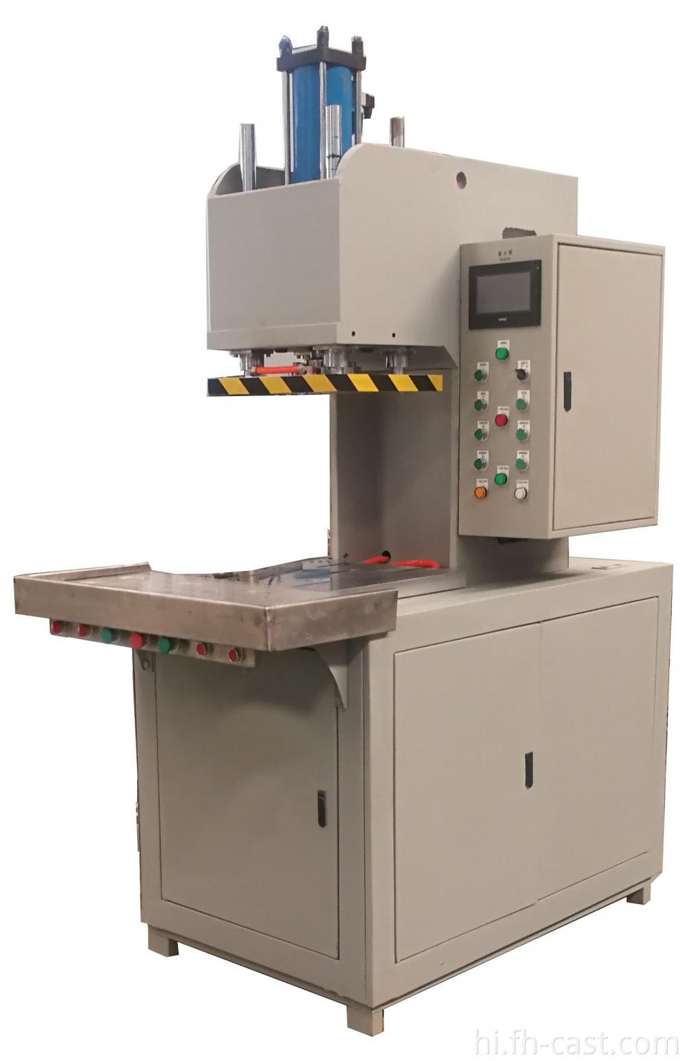 Single-station C type 20T ceramic core wax injection